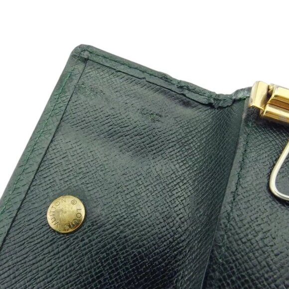 LOUIS VUITTON Key Case Taiga Epicea () Taiga Leather Authentic Used - Picture 5 of 10